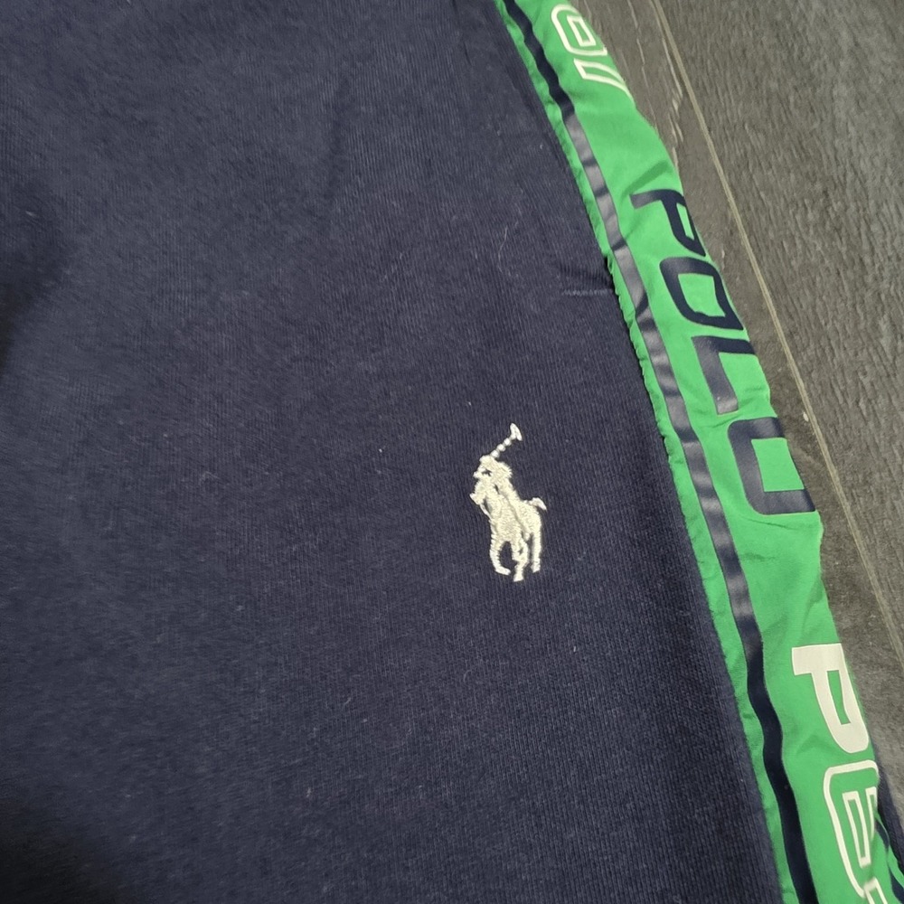 Polo Ralph Lauren Performance Sweatpant Joggers Men 2XB Blue Stretch RL67 Pony - Picture 4 of 11